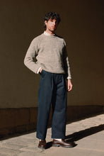 Load image into Gallery viewer, Mawson Wide Leg Trouser in Dark Navy
