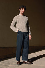 Load image into Gallery viewer, Mawson Wide Leg Trouser in Dark Navy