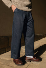 Load image into Gallery viewer, Mawson Wide Leg Trouser in Dark Navy
