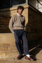 Load image into Gallery viewer, Mawson Wide Leg Trouser in Dark Navy