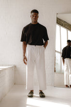 Load image into Gallery viewer, Mawson Wide Leg Trouser in Raw White
