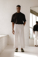 Load image into Gallery viewer, Mawson Wide Leg Trouser in Raw White