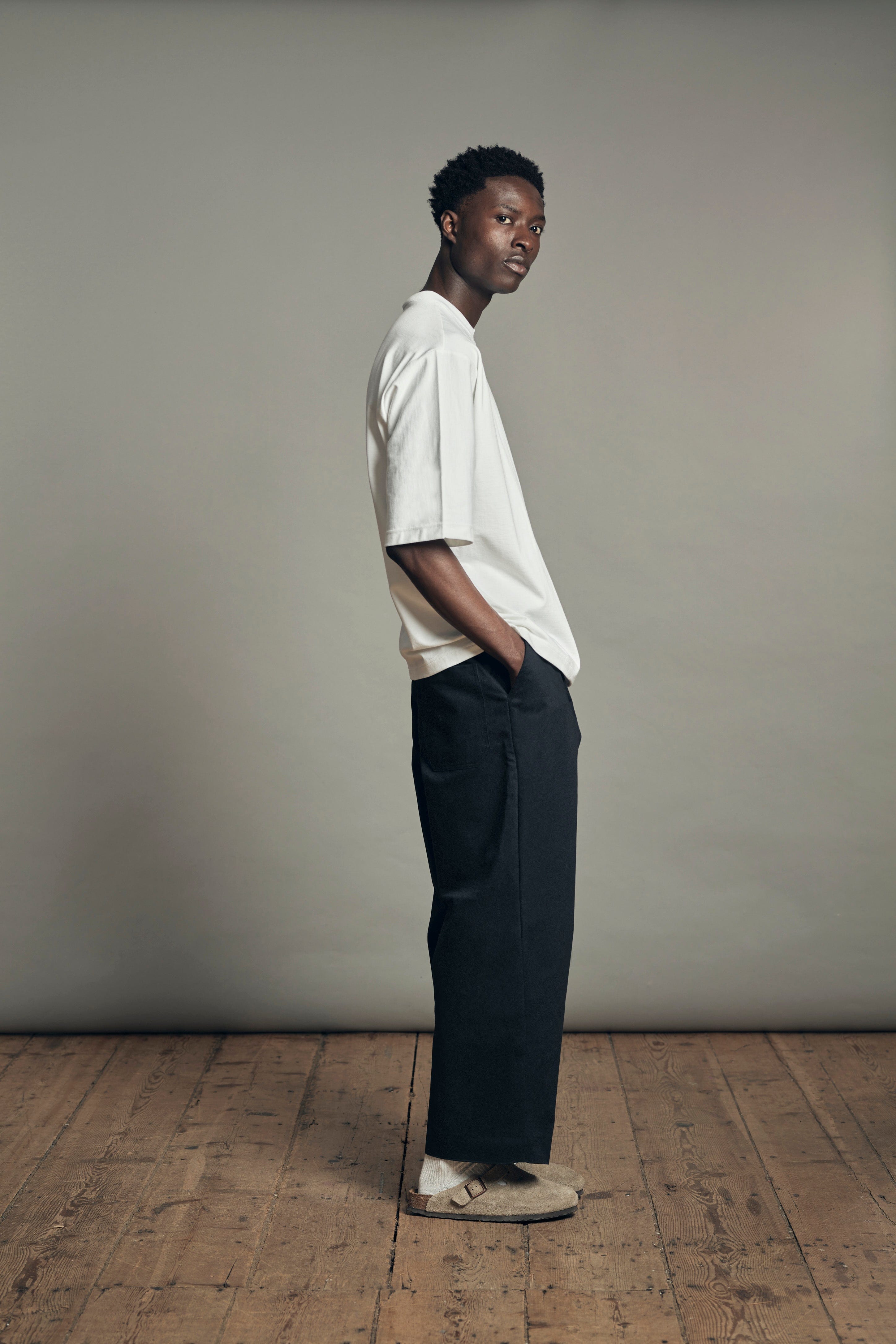 Titus Tee in White