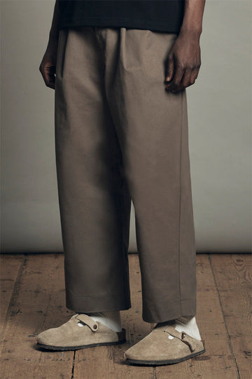Mawson Wide Leg Trouser in Tobacco – SALT + WEST
